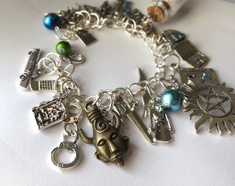 Supernatural Bracelet Charm Bracelet Supernatural Jewelry