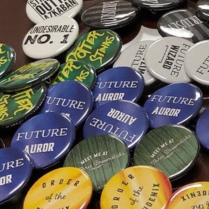 Future Wizard Future Auror Pins Magical Employment Pin Magical Police Magnets Keychains
