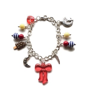 Pretty Guardian - Moon Princess Bracelet - Anime Jewelry - Magical Girl Charm Bracelet