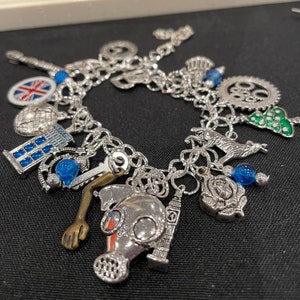 9th Doctor Time Lord Charm Bracelet image 5