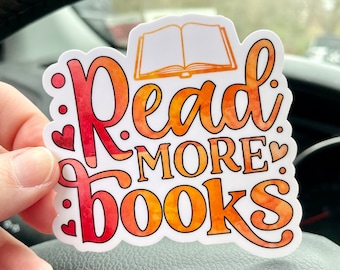 Read More Books Sticker