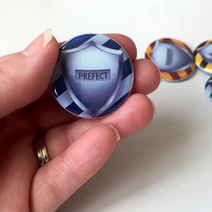 Prefect Pins Lion House Snake House Raven House Badger House Wizard School Prefect Button Badge Fandom Gift