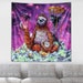 Sloth Art Tapestry - Large Format Art - Trippy art - 'Time Master Poop Sloth' by Swartz Brothers Art