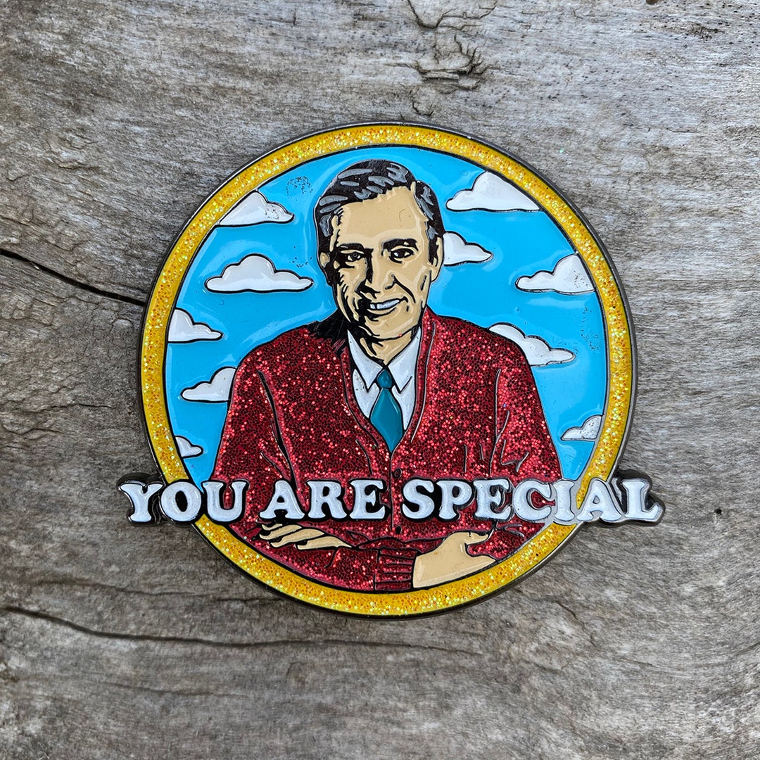 You Are Special Mr. Rogers Pin Mister Rogers' Neighborhood Enamel Pin