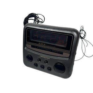Vintage Soundesign AM/FM Digital Clock Radio Model 3654 MCL Tested Works