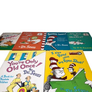 Dr. Seuss Kinderbuch Lot von 6 Grüne Eier und Schinken, Bist du meine Mutter & Mehr