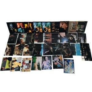 X Files Fight The Future Topps Trading Cards 1998 Lotto di 38 carte con checklist