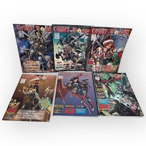 Lot of 6 Issues Casket Works Reaper Miniatures Magazine 14, 15, 19, 20, 22, 23