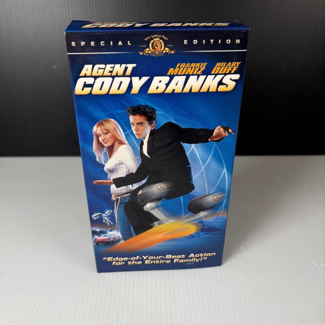 Agent Cody Banks VHS 2003 Action Special Edition MGM Home Entertainment ...