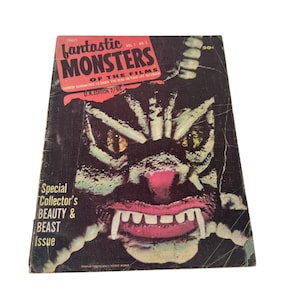 Fantastic Monsters of the Films Volume 1 5 VTG 1962 Horror Magazine
