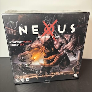 Sistema de combate en arena NEXUS D-VERSE Juego de mesa para 2-4 jugadores Miniaturas prepintadas