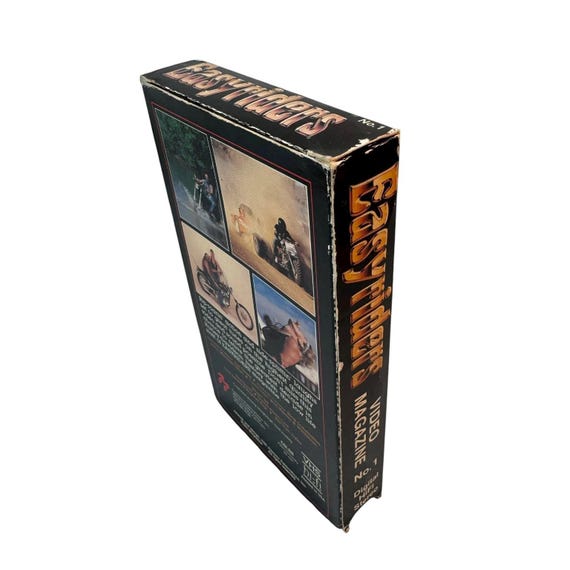 Easyriders Video Magazine No.1 VHS 1986 Biker Documentary 