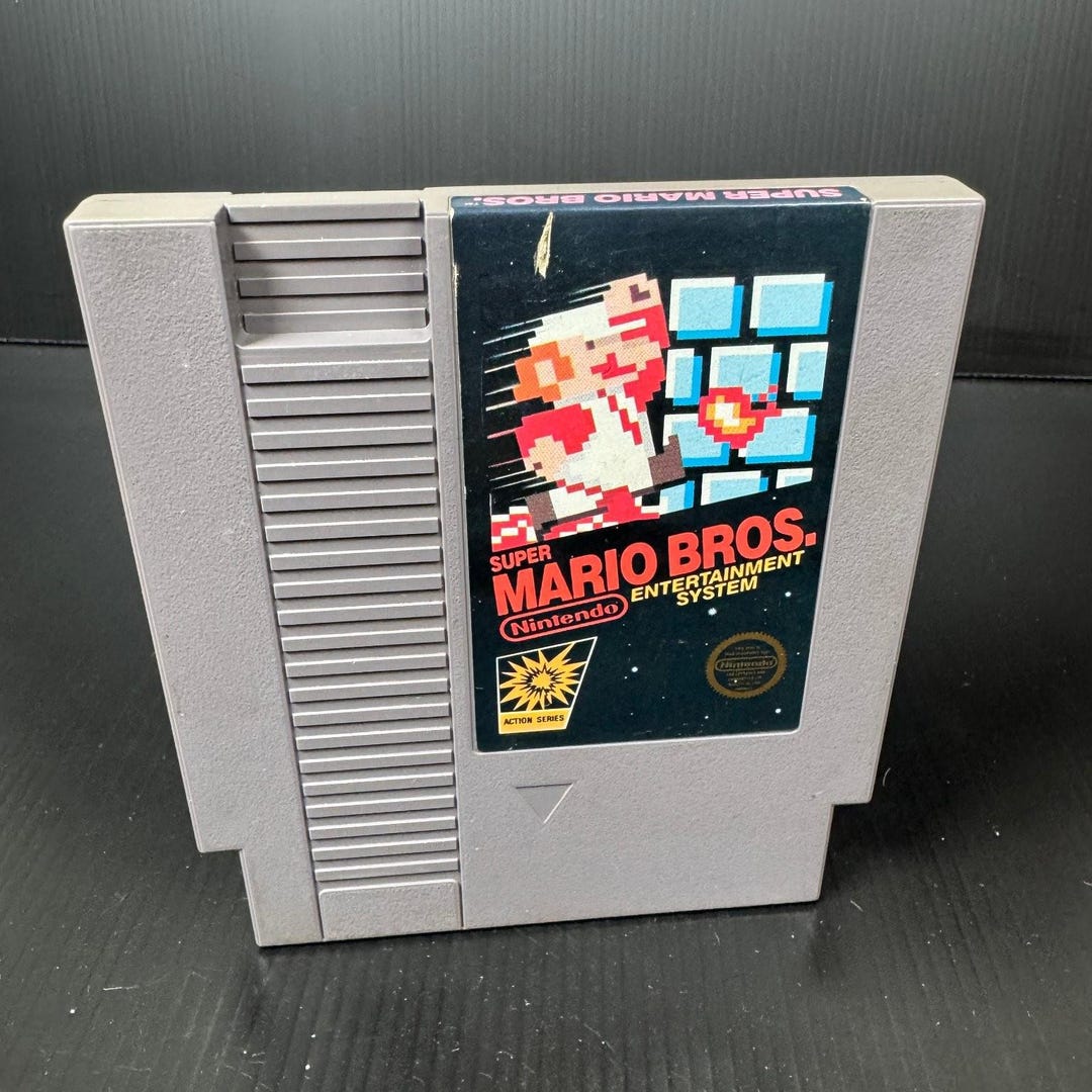Super Mario Bros. NES Nintendo Entertainment System Original 5-screw ...