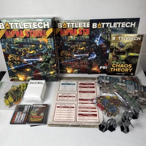 Catalyst Game Labs Battletech Alpha Strike Partial Set CAT35690 No Dice, 5 Minis