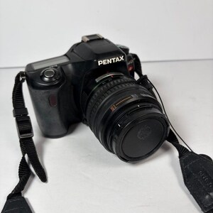 As Is Pentax Ist Dl Dslr Camera W/ Pentax Da 18-55Mm Al Lens & Strap For Parts