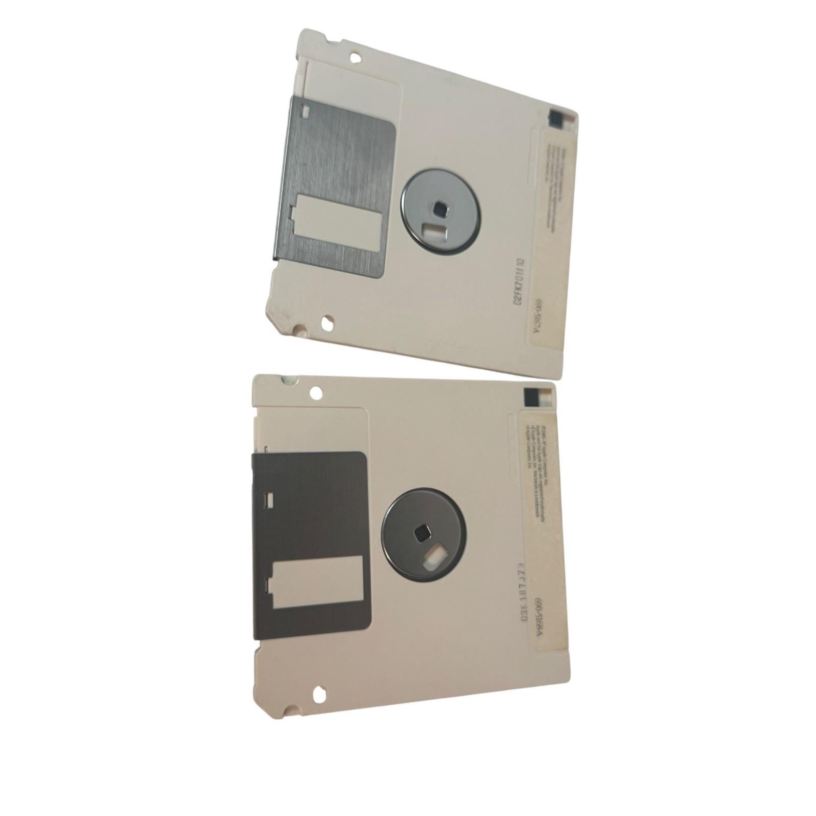 Vintage Macintosh Utilities Version 5.0 Disk Set 1 & 2 OEM System