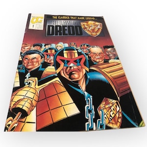 The Law of Dredd Judge Dredd Quality Comics 1