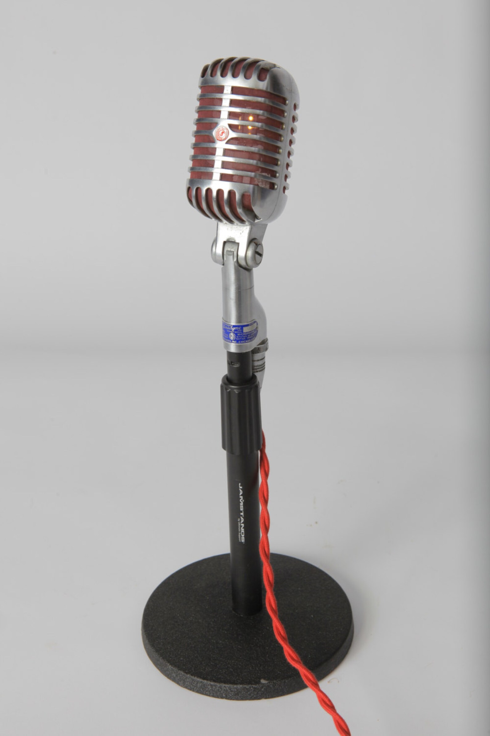 VINTAGE SHURE 55 Microphone Lamp - Etsy