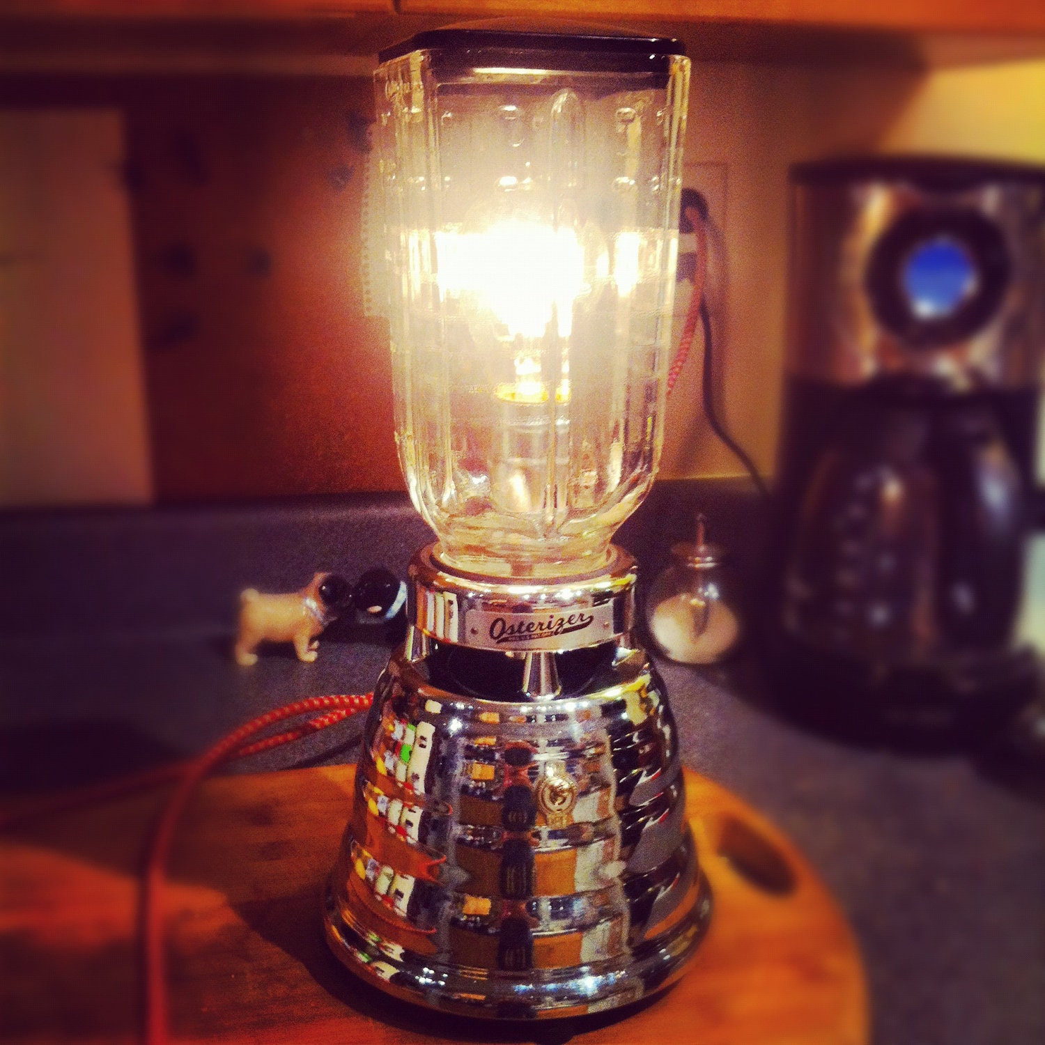 Vintage 1950's Osterizer Blender Lamp CHROME - Etsy