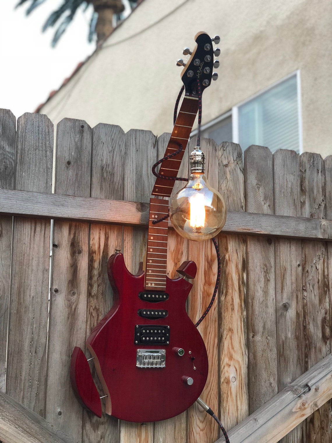 Electric Guitar Lamp Various styles in stock Etsy