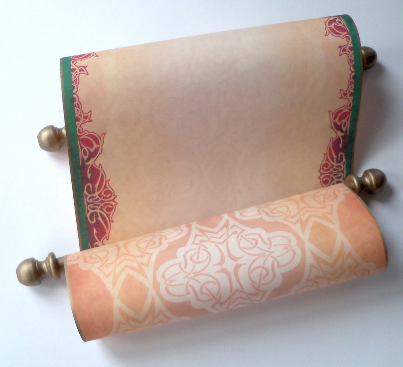 Santa's List of Naughty and Nice Christmas scroll Santa Etsy