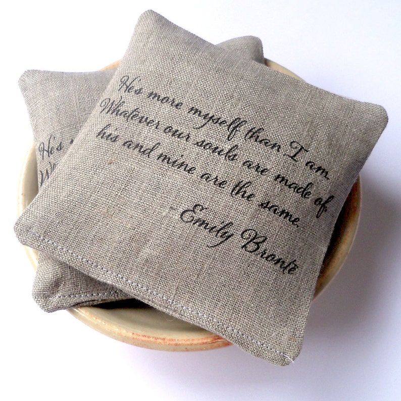 scented favor Unique wedding favor bridal shower favor 50 personalized lavender sachets literary quote