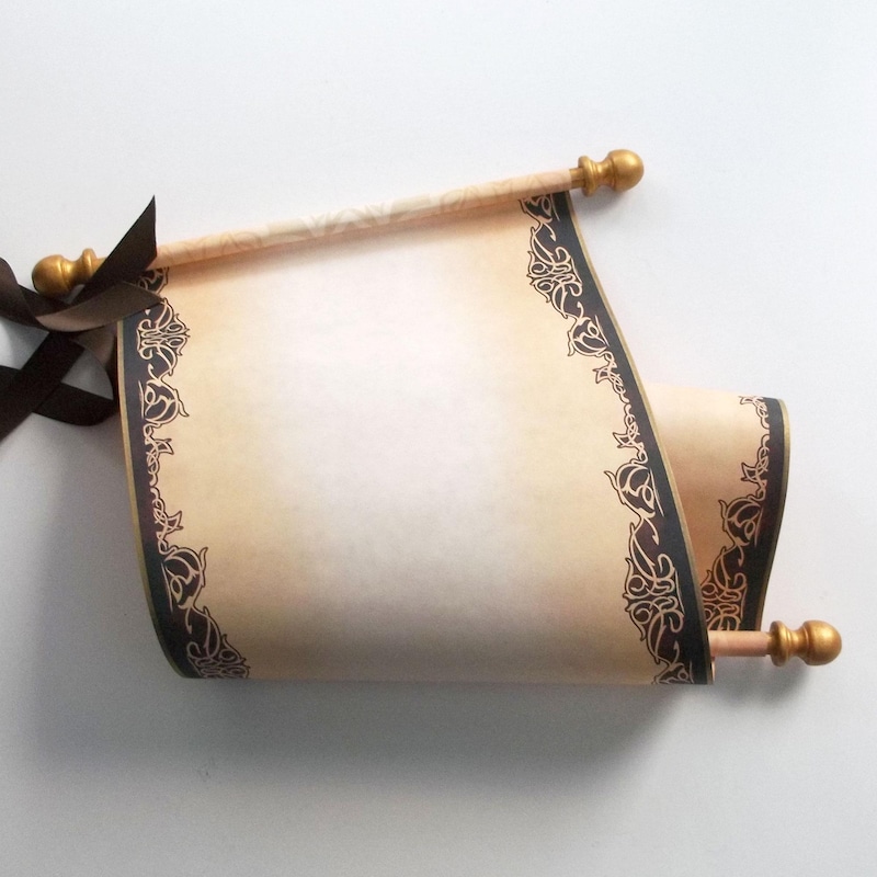 Blank Scrolls for Writing - Etsy