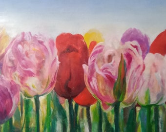 Spring melody- tulips.