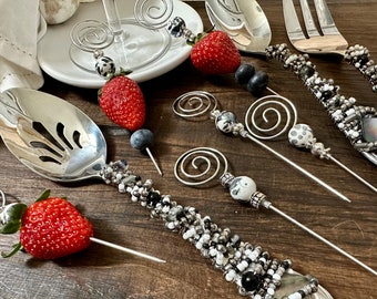 Ready to Ship**  Nine Piece Serving Set & Appetizer/Cocktail Picks