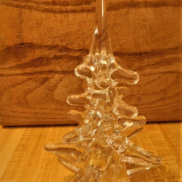 F.M. Ronneby crystal Christmas Tree made in Sweden