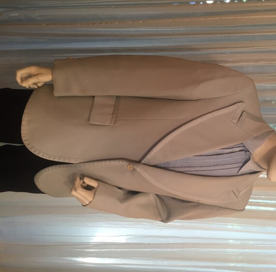 Groovy Vintage Powder Blue Dinner Jacket, After Si