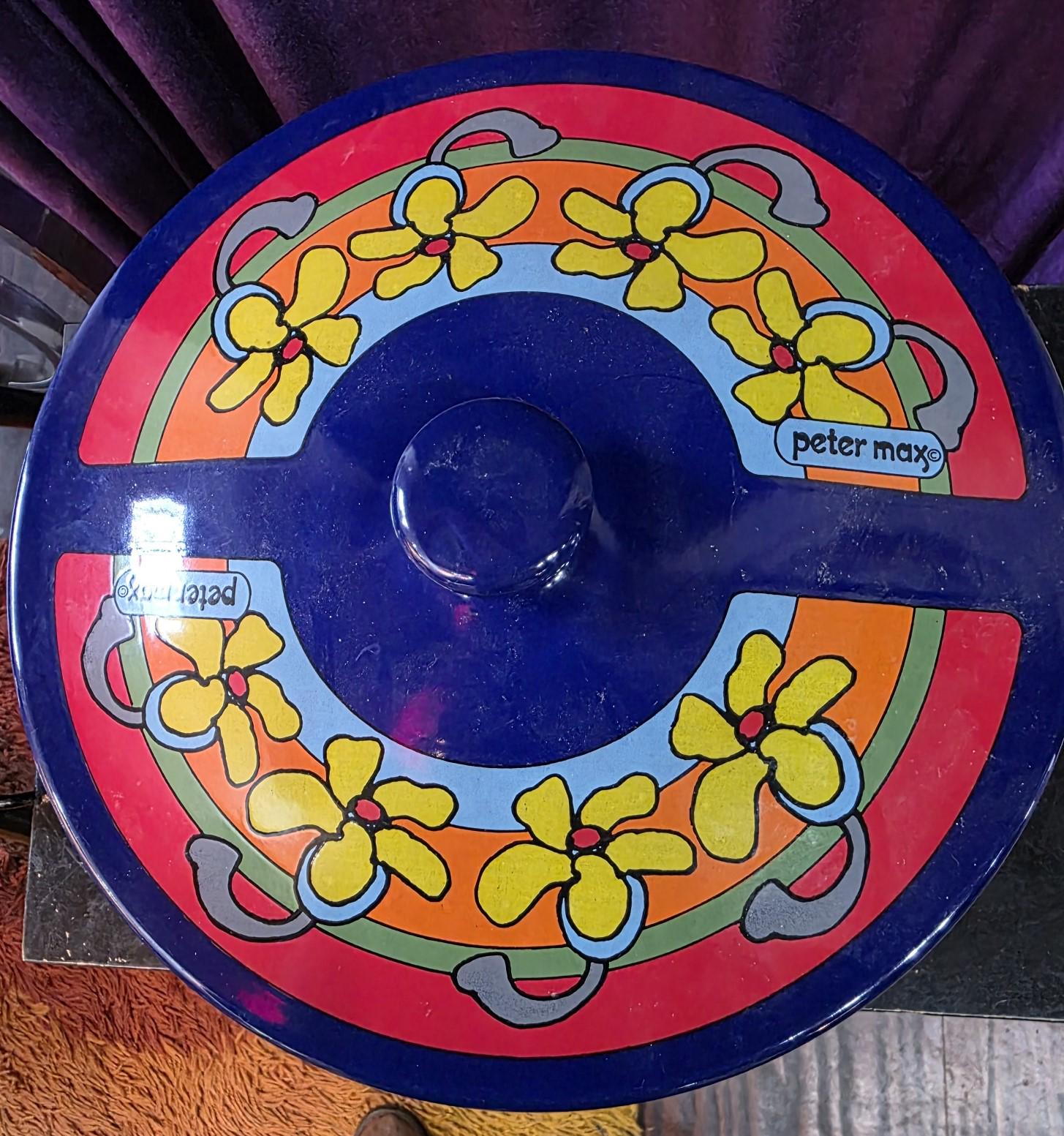 Peter Max Bowl - Etsy
