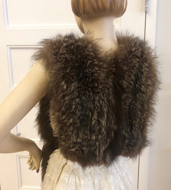 fox fur collar vintage