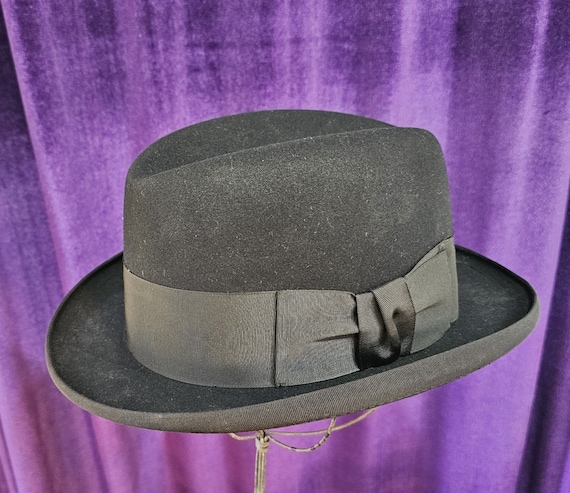1950s Vintage Knox Supefine Fedora Hat, Jacob Reeds' Sons