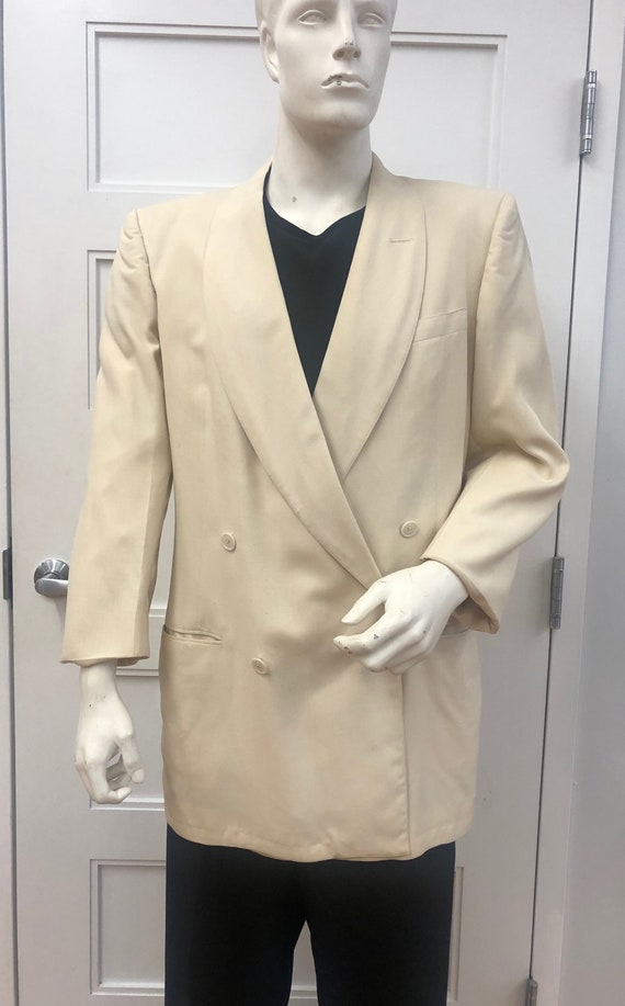cream evening jacket
