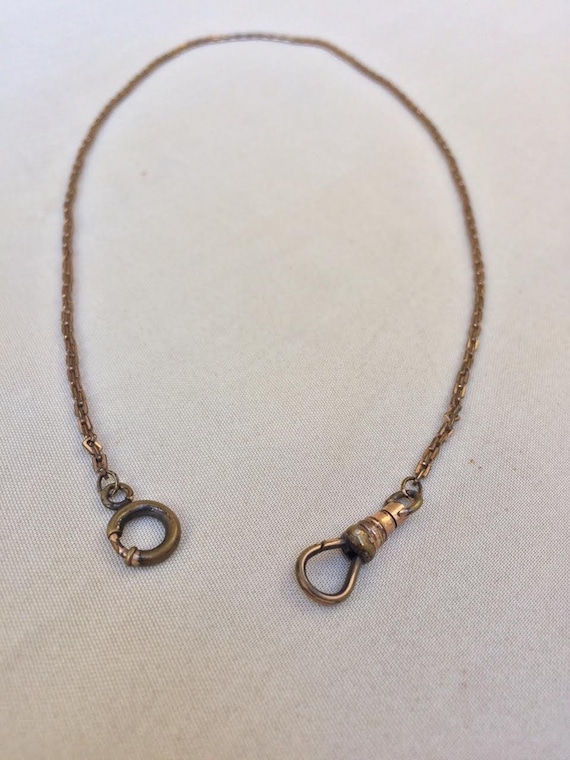 Vintage Gold Filled Watch Chain, ca 1930s