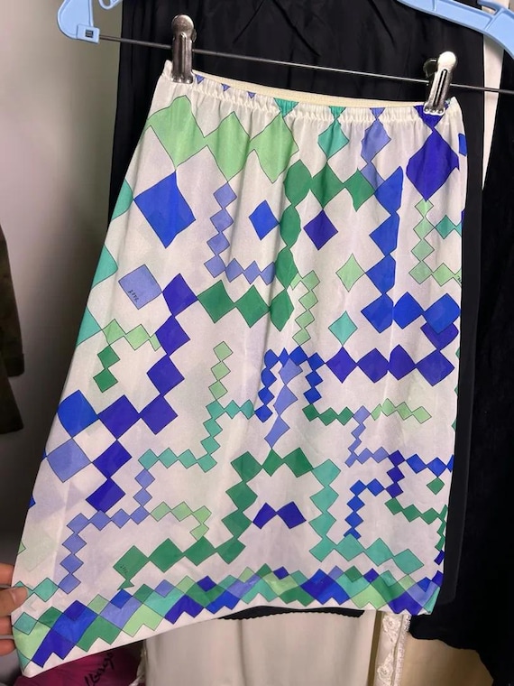 Emilio Pucci, 1960s Vintage Half Slip / Skirt Emilio Pucci for Formfit Rogers