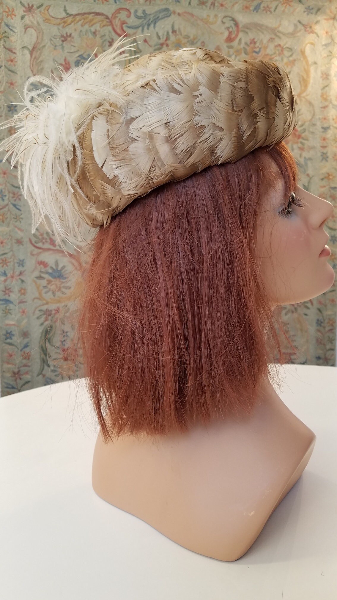 Albrizio Feather Hat - Etsy display picture 3
