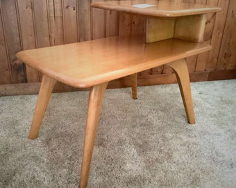 1950s Vintage Mid Century Heywood Wakefield Side / End Table