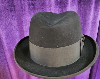 1950s Vintage Knox Supefine Fedora Hat, Jacob Reeds' Sons, Philadelphia
