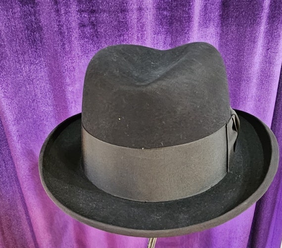 1950s Vintage Knox Supefine Fedora Hat, Jacob Reeds' Sons