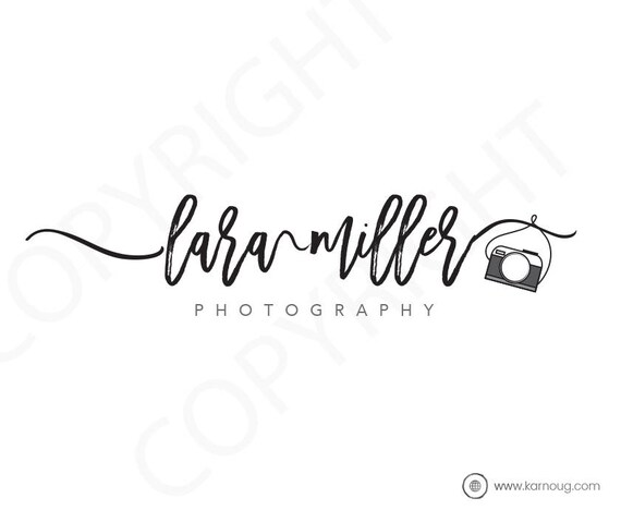 Photography Logo Camera Logo Photographer Logo Premade Logo Etsy