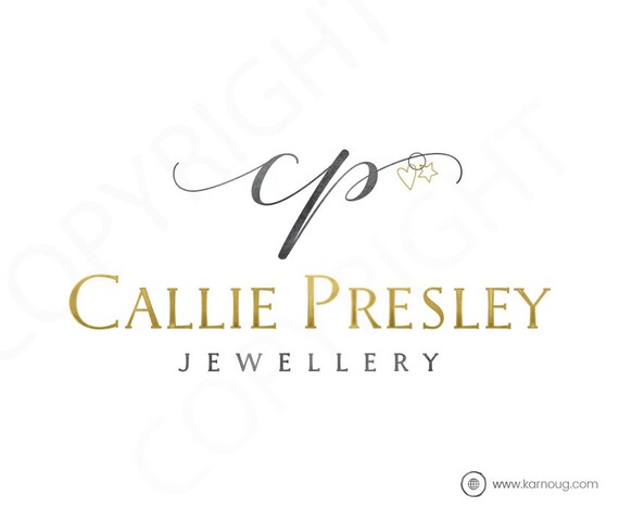 Gems Logo Jewelry Logo Boutique Logo Gemstones Premade Logo Etsy