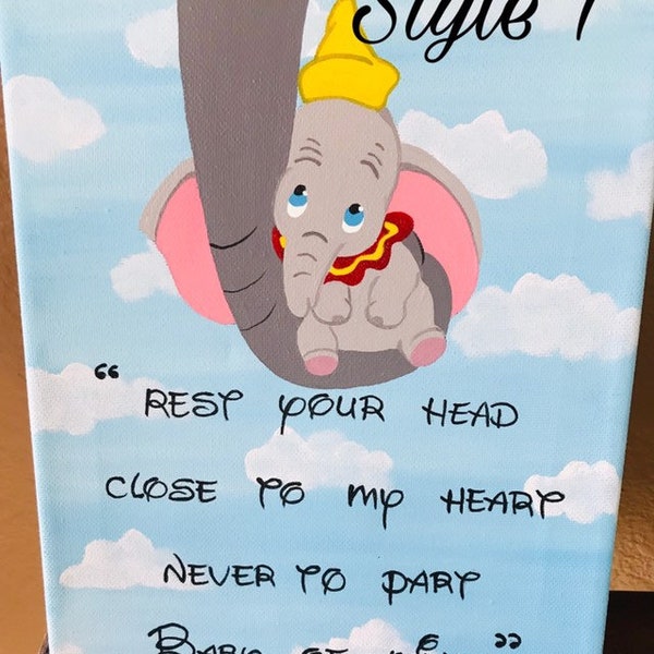 Dumbo Baby Mine Etsy