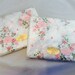 Vintage Pink Rose Full Flat Sheet by Pennys in Package, Penny's Pink Flowered Double Flat Sheet
