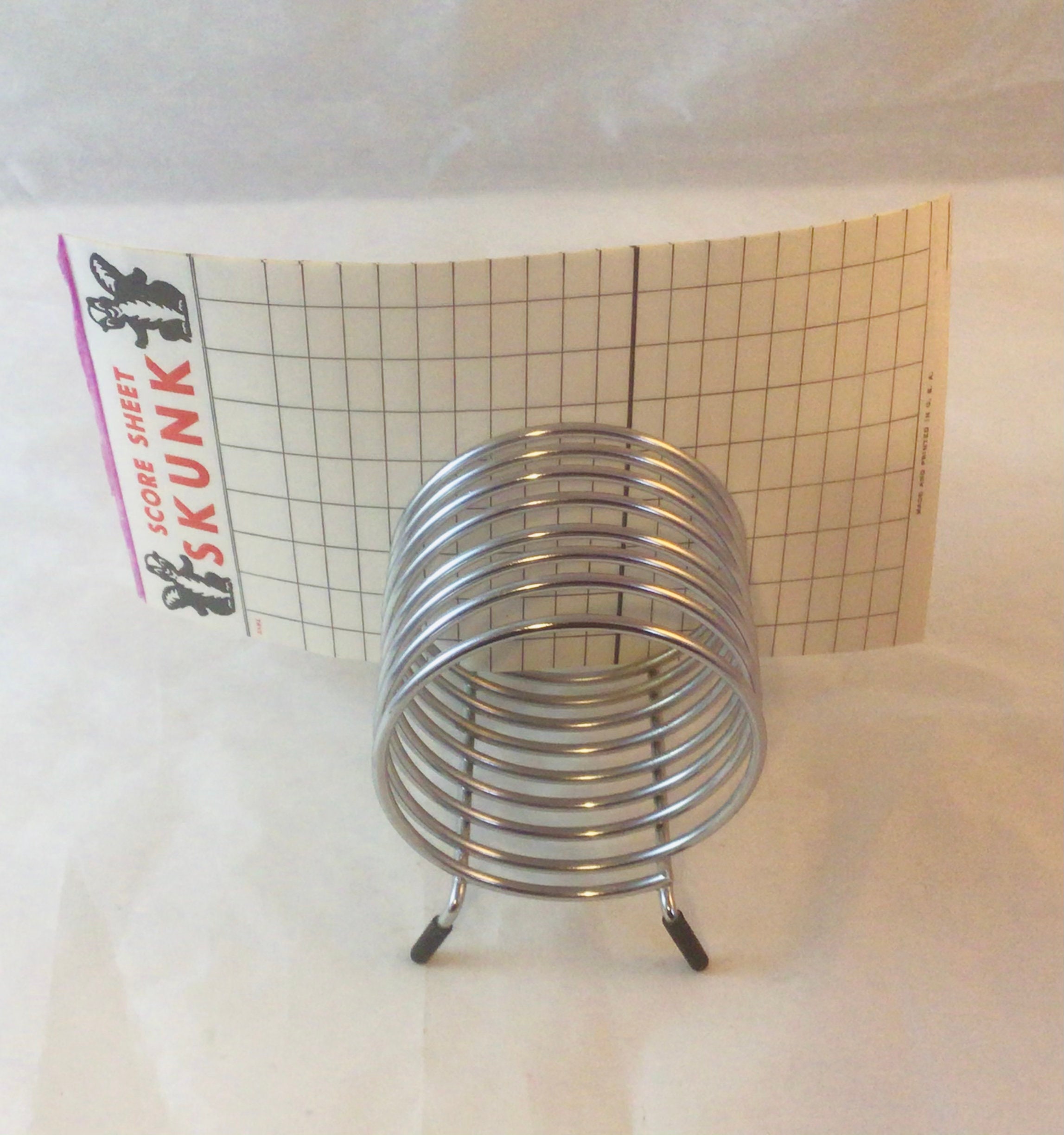 Vintage Silver Spiral Letter Holder Metal Coiled Desk Top Etsy