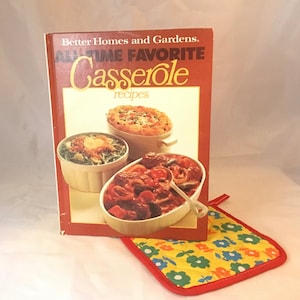 ★us✵vintage❃casserole  cookbook The Sunset Casserole Book - Vintage Retro Cook Book