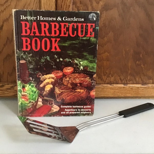 Vintage Barbecue Cookbook by Better Homes and Gardens, Retro Grilling Cookbook Kitchen Decor