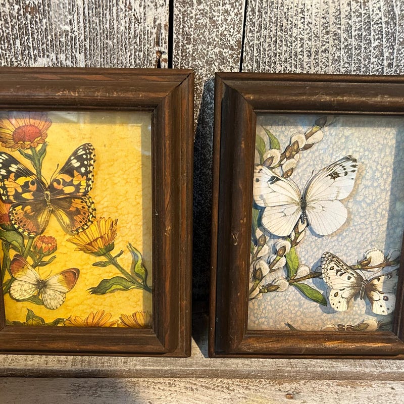 Vintage 3d Paper Art Framed - Etsy
