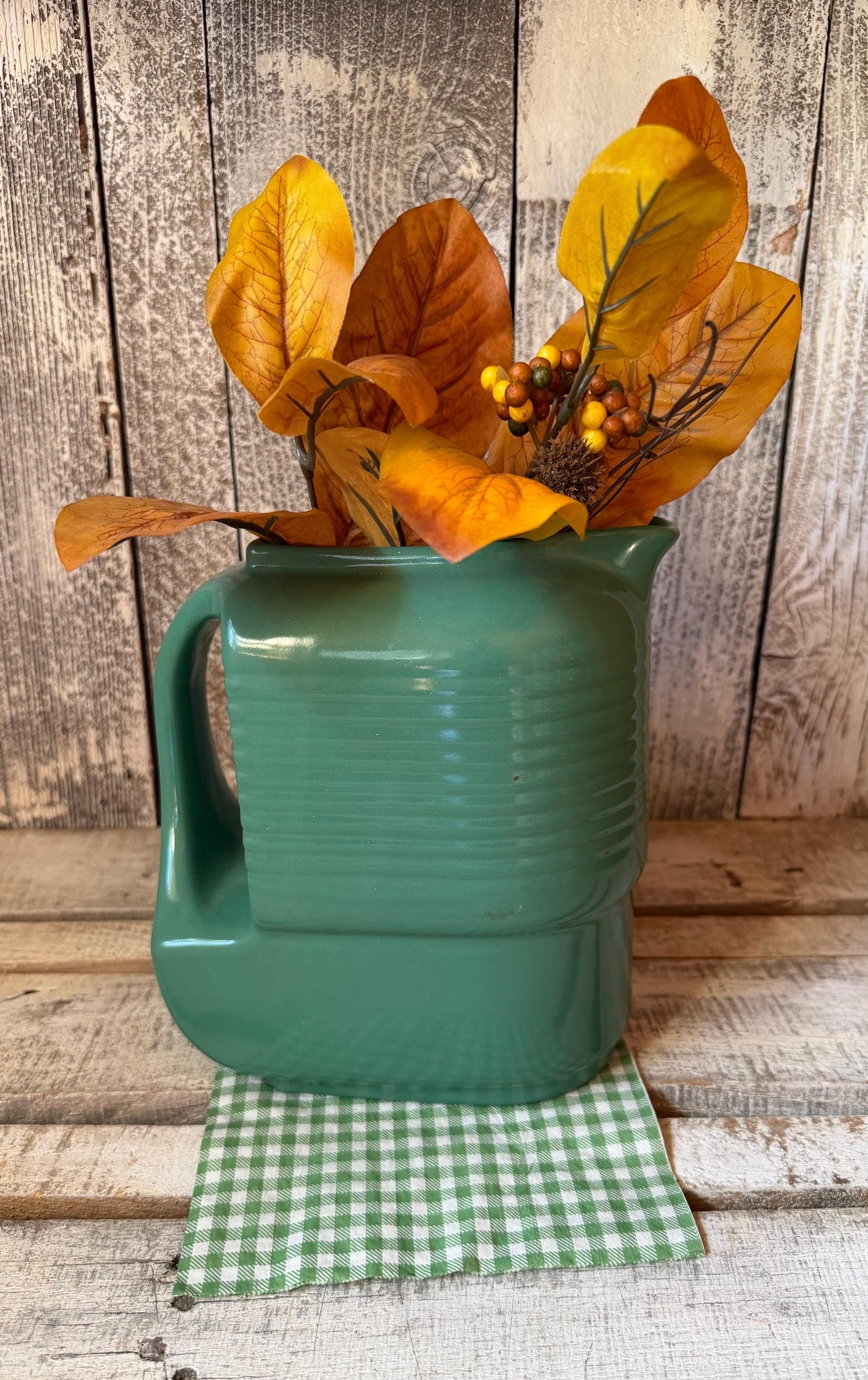 カツです　ジャネット社　ジェダイ　リフリッジレーター　5x10 ウラン Vintage Refrigerator Water Pitcher - Etsy